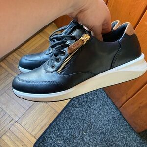 Clark’s Black and Tan Women's Sneakers 8.5